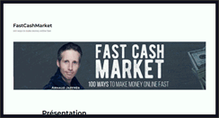 Desktop Screenshot of fastcashmarket.com